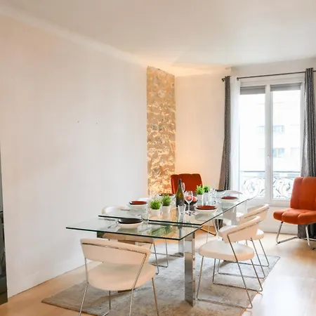 Appartement Charming 90m2,francois Mitterrand Library, 6pers - 13th Ard